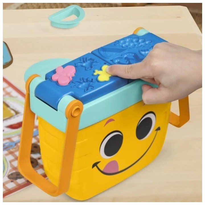 Play-doh Pique-Nique des Formes, Jeu de pâte a modeler prescolaires,