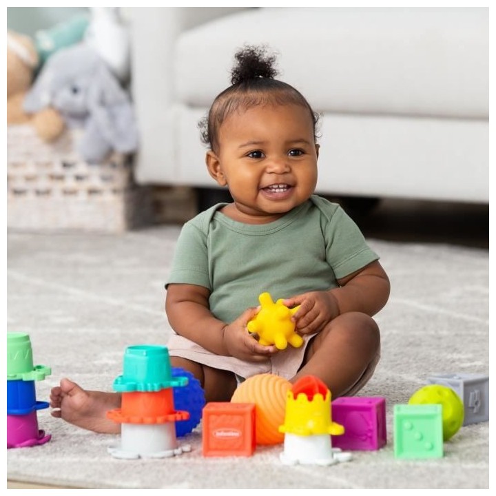 INFANTINO Coffret sensoriel 16 pieces