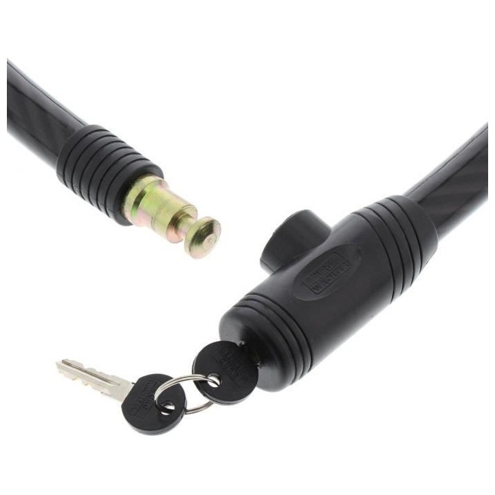 Antivol vélo - BURG WACHTER - 570 120 - Clé, acier 25 mm, gaine en P