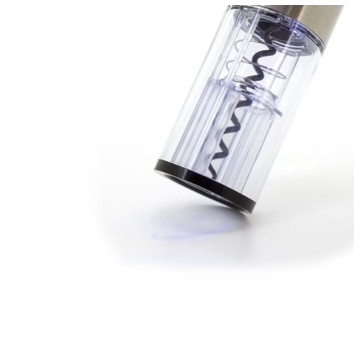 Tire-bouchon électrique acier inox + coupe capsule - Tire-bouchon ave