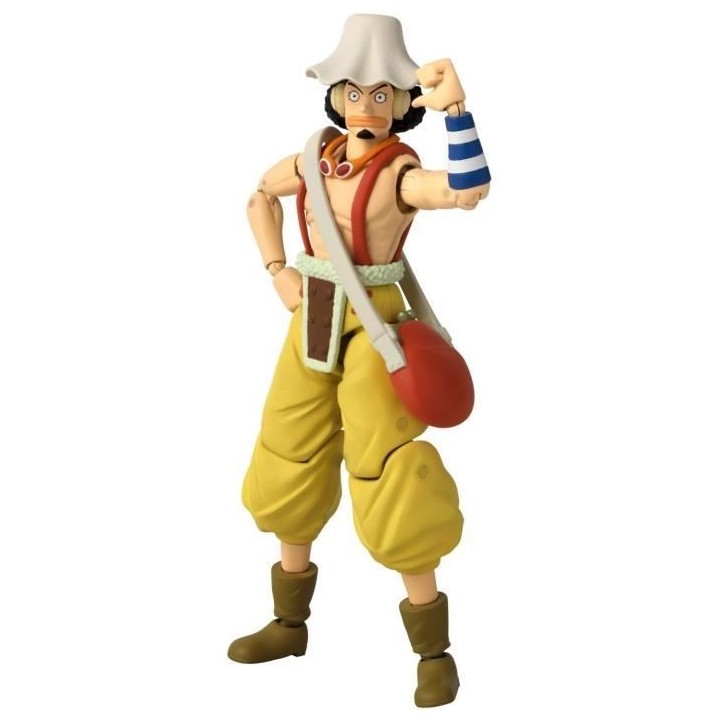 Figurine Anime Heroes - Bandai - One Piece - Usopp - 17 cm