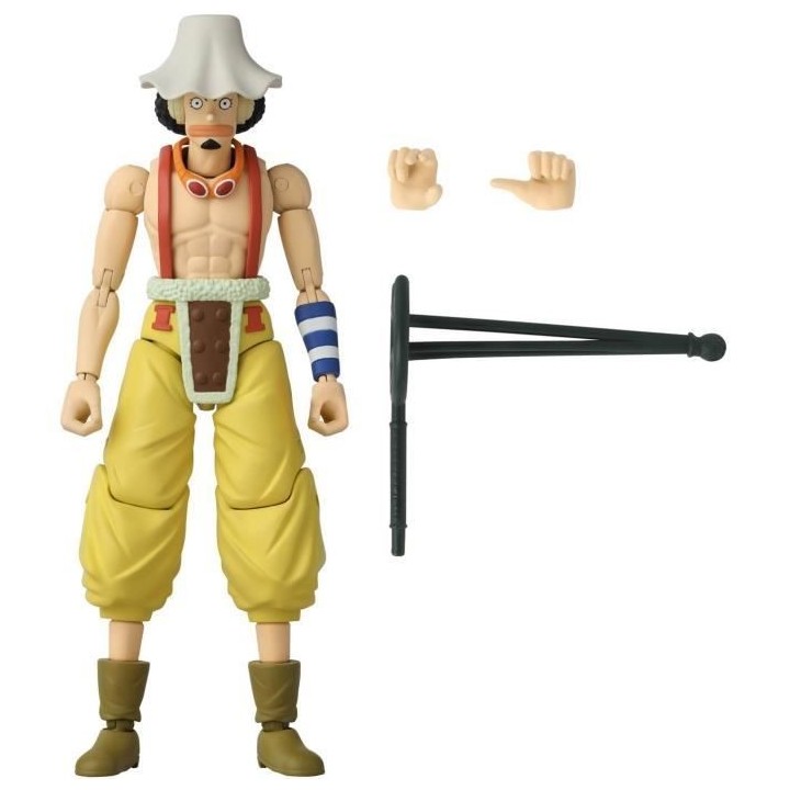 Figurine Anime Heroes - Bandai - One Piece - Usopp - 17 cm