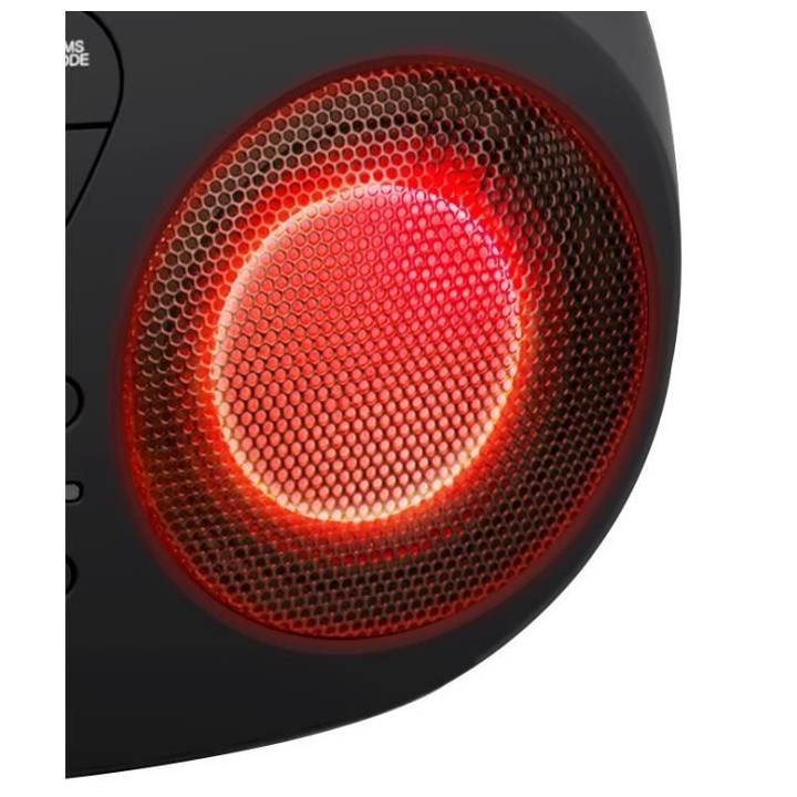 BIGBEN CD61NUSB LECTEUR CD/USB/RADIO portable avec effets lumineux - N