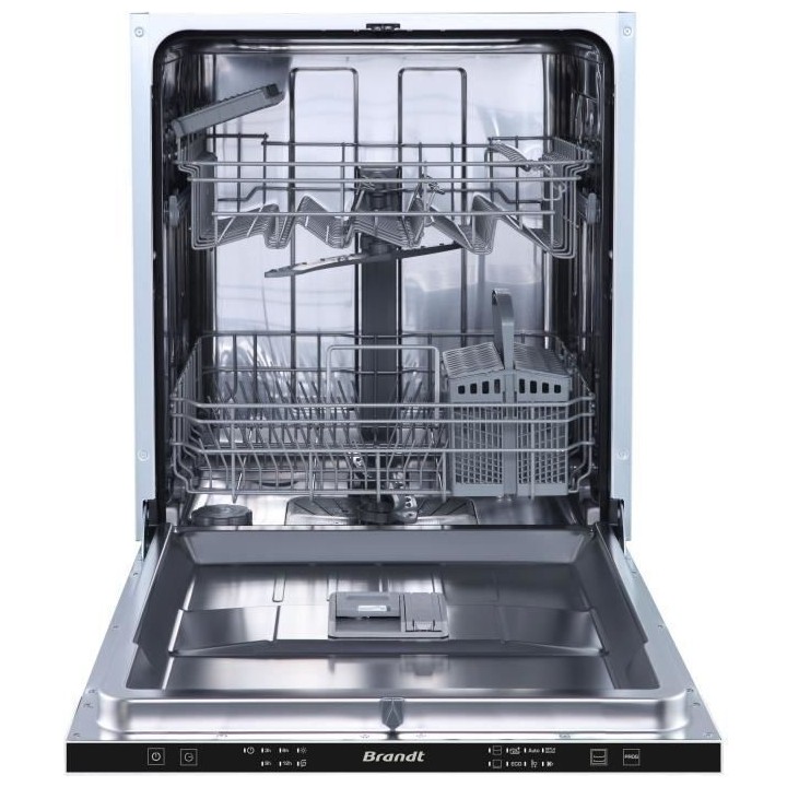 Lave-vaisselle intégrable BRANDT LVE334J - 13 couverts - L60cm - 44 d