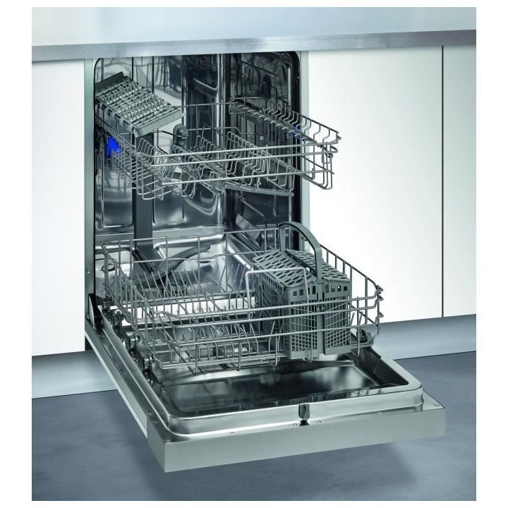 Lave-vaisselle encastrable BRANDT LVE334X - 13 couverts - L60cm - 44 d