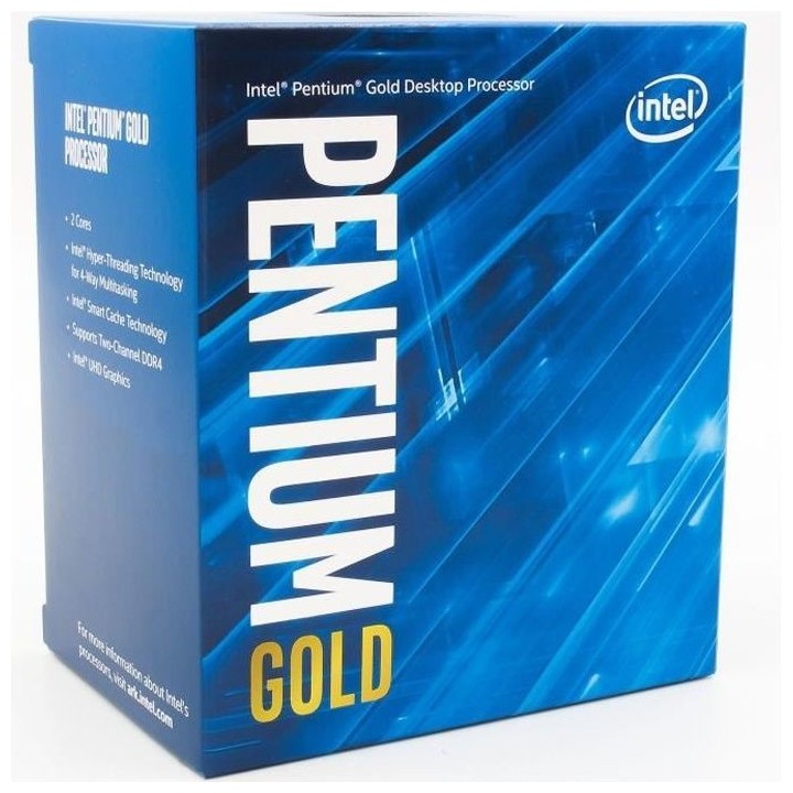 Processeur Intel Pentium Gold G-6400 (BX80701G6400) Socket LGA1200 (ch