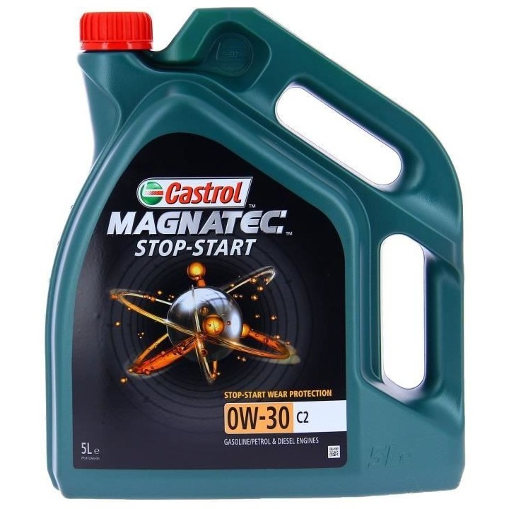 Huile moteur - CASTROL - Magnatec S 0W-30 C2 - 5L