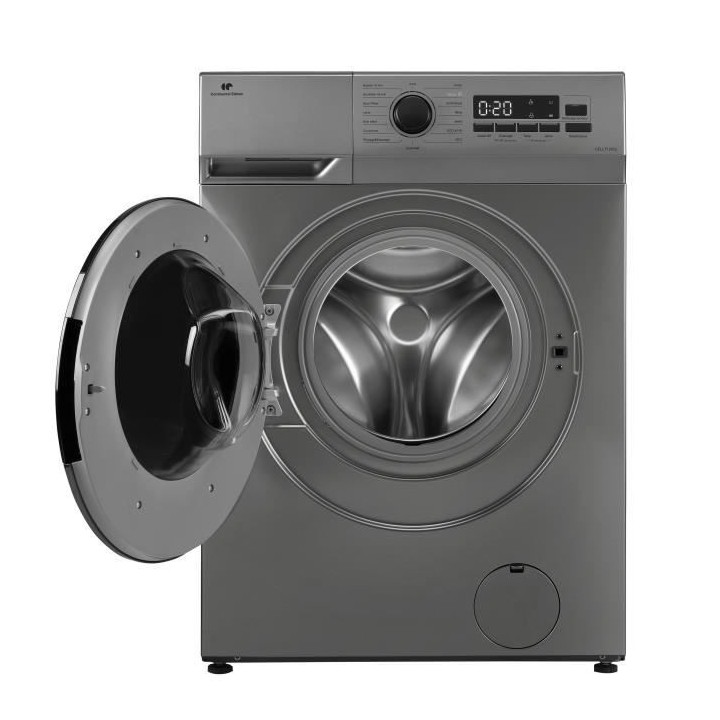 Lave-linge hublot CONTINENTAL EDISON CELL712IS2 - 7 kg - Largeur 59,5
