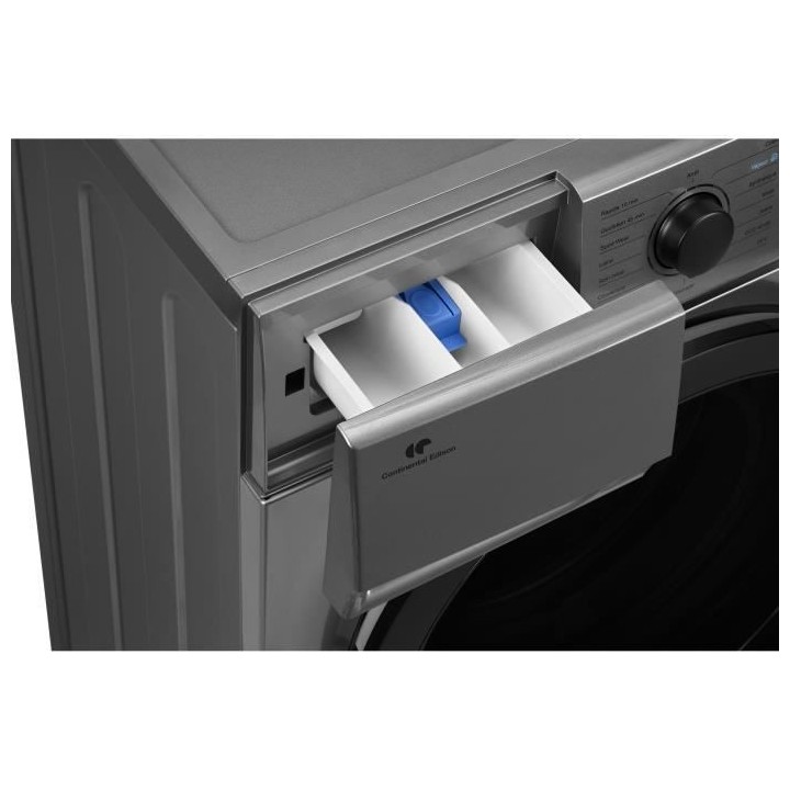 Lave-linge hublot CONTINENTAL EDISON CELL712IS2 - 7 kg - Largeur 59,5