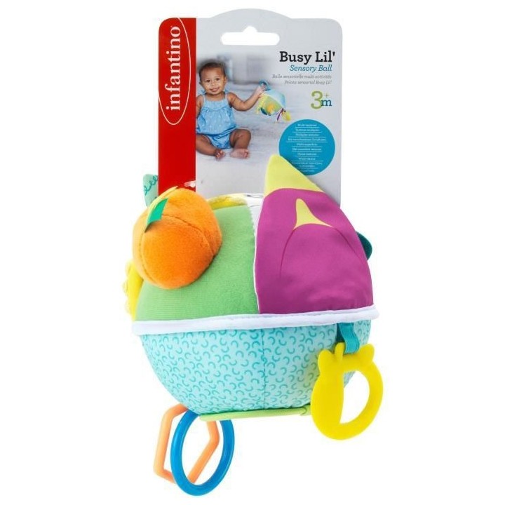 INFANTINO Balle sensorielle - 9 Activités -
