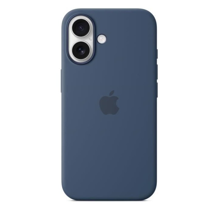 APPLE iPhone 16 - Coque en silicone avec MagSafe - Denim