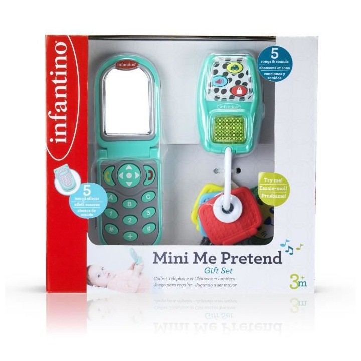 Infantino Coffret téléphone portables et clés de voitures électron