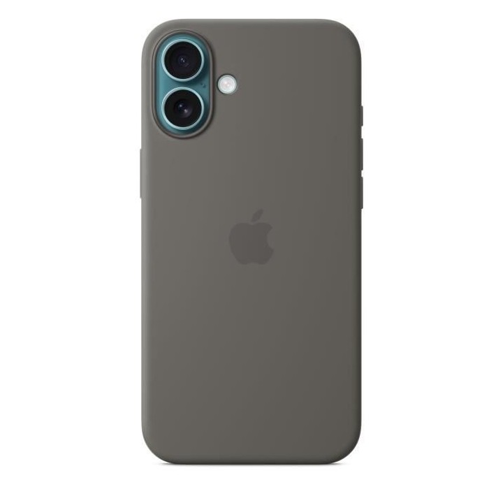 APPLE iPhone 16 Plus - Coque en silicone avec MagSafe - Stone Gray