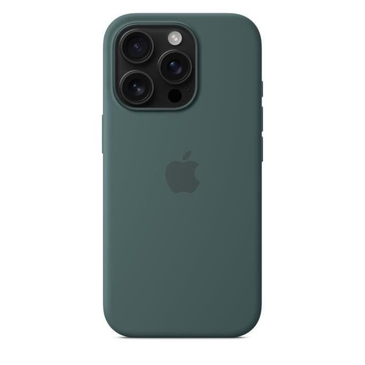 APPLE iPhone 16 Pro - Coque en silicone avec MagSafe - Lake Green