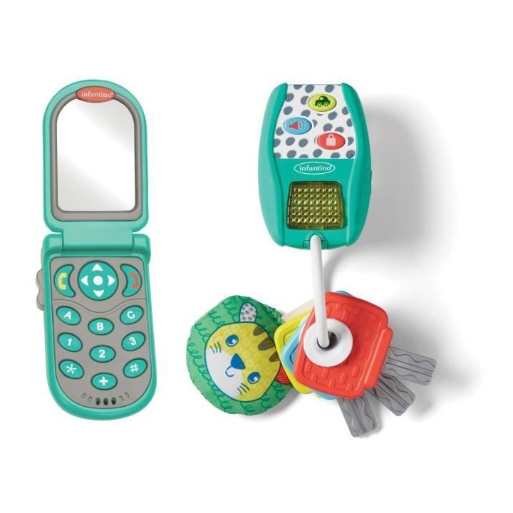 Infantino Coffret téléphone portables et clés de voitures électron