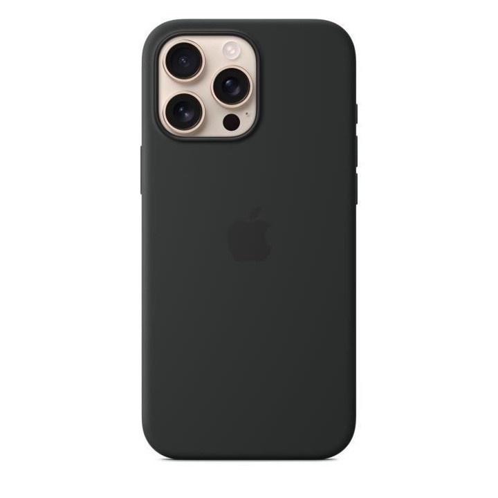 APPLE iPhone 16 Pro Max - Coque en silicone avec MagSafe - Black