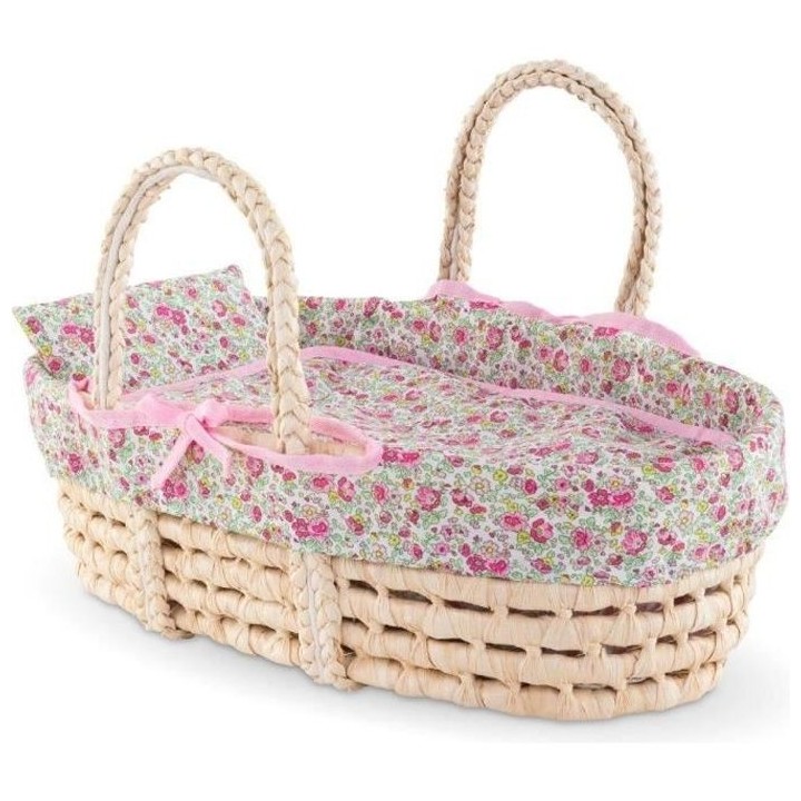 Corolle - Couffin tressé pour poupon 36 et 42cm