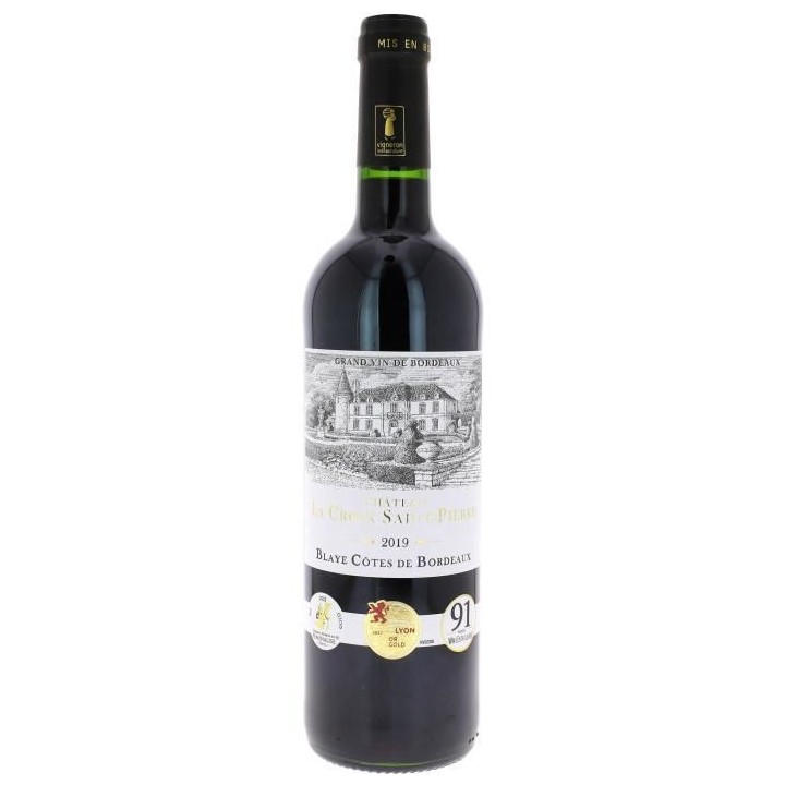 Château La Croix Saint-Pierre 2019 Blaye Côtes de Bordeaux - Vin rou