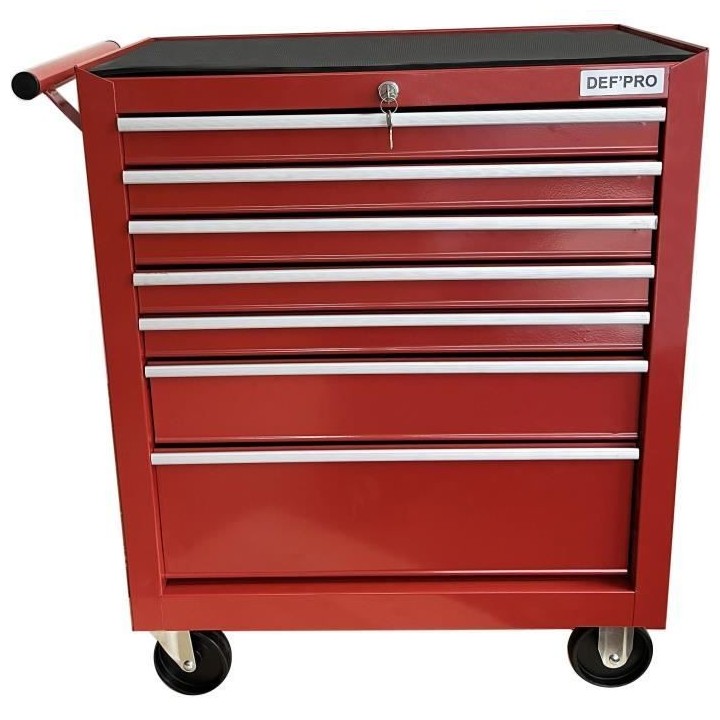 Servante d'atelier DEFPRO 7 tiroirs avec module rangement intégré