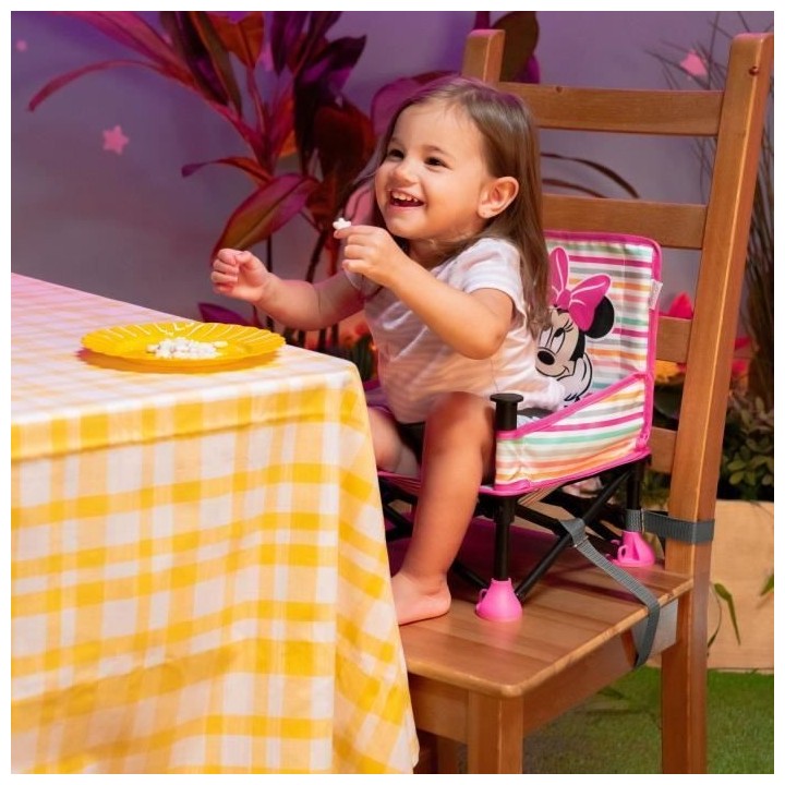 DISNEY BABY Chaise d'appoint Minnie Mouse, réhausseur Pop 'n Sit, int