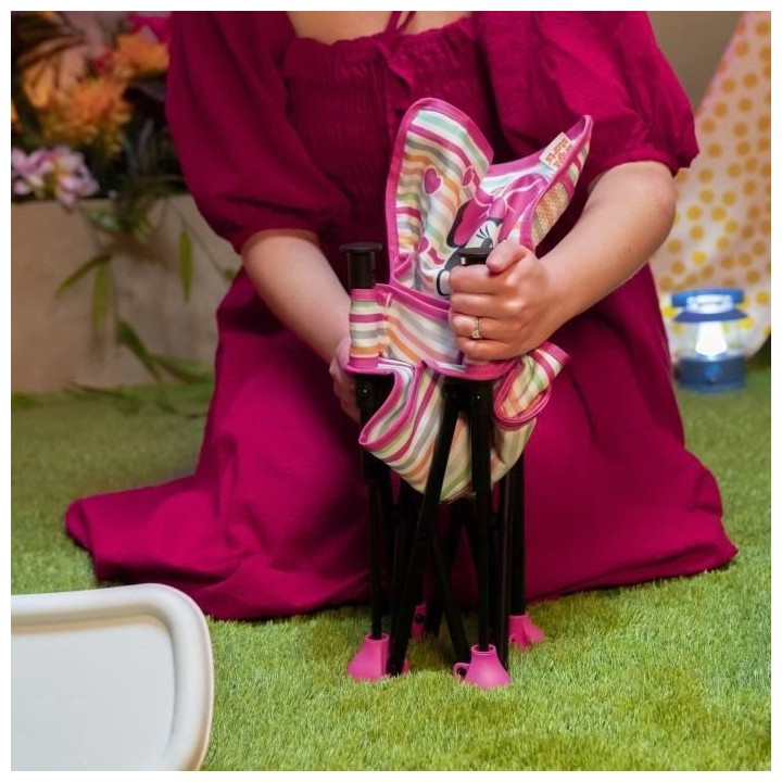 DISNEY BABY Chaise d'appoint Minnie Mouse, réhausseur Pop 'n Sit, int