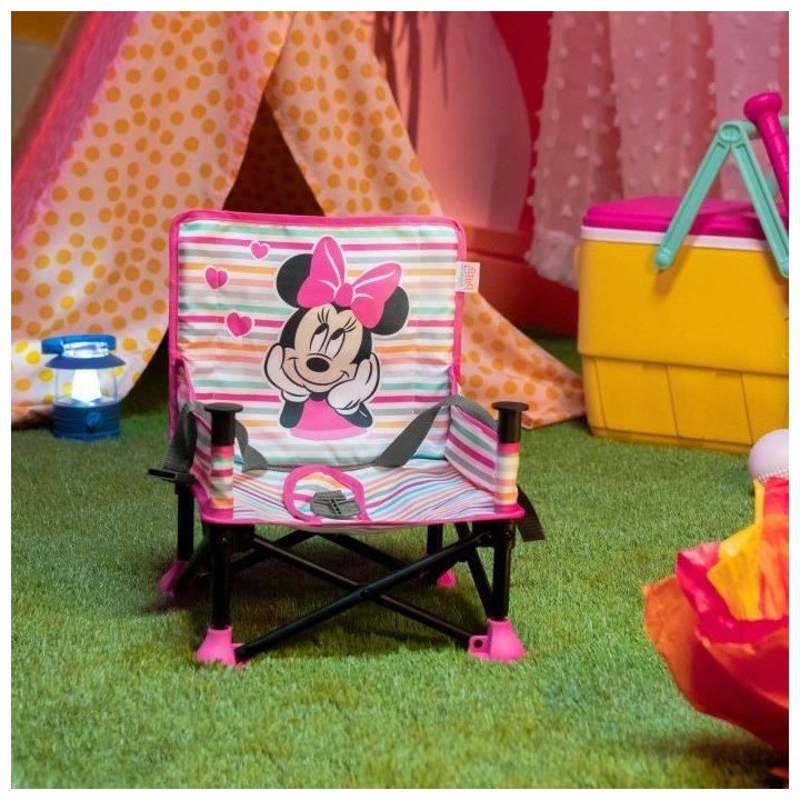DISNEY BABY Chaise d'appoint Minnie Mouse, réhausseur Pop 'n Sit, int