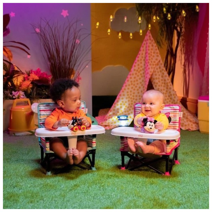 DISNEY BABY Chaise d'appoint Mickey Mouse, réhausseur Pop 'n Sit, int
