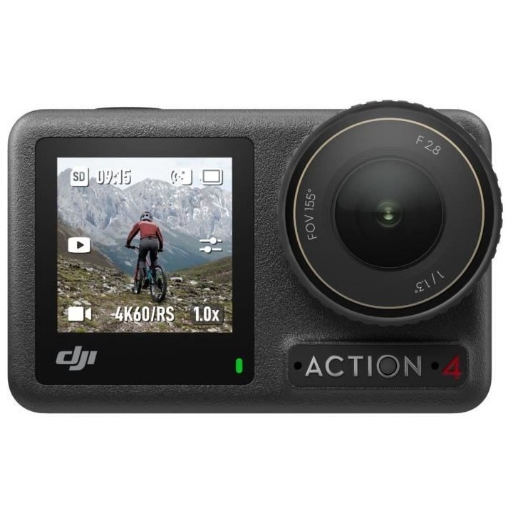 Caméra sport - DJI - Osmo Action 4 Adventure Combo - Capteur 1/1,3 po
