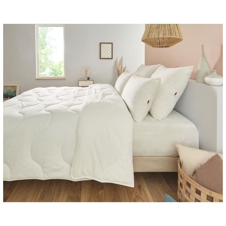 Couette 140x200 cm DODO CHAMPS DE LIN - Chaude - 450G/m² - Couette 1