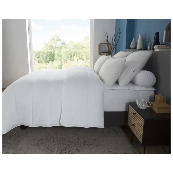 Couette tempérée Belle Nuit - 220 x 240 cm - 350gr/m² - Blanc - DOD