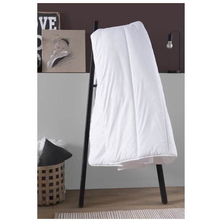 Couette tempérée Belle Nuit - 220 x 240 cm - 350gr/m² - Blanc - DOD