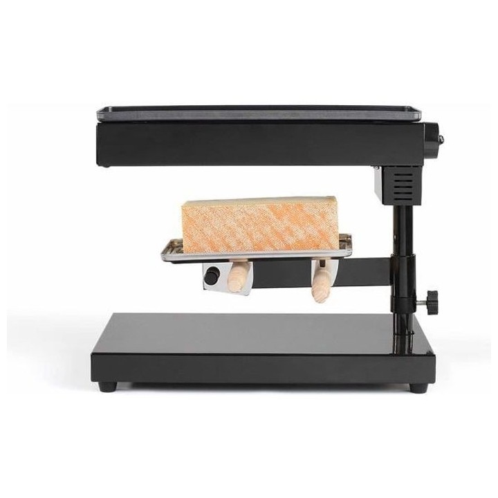 Raclette traditionnelle LIVOO DOC159 - Noir - Socle pivotant - Thermos