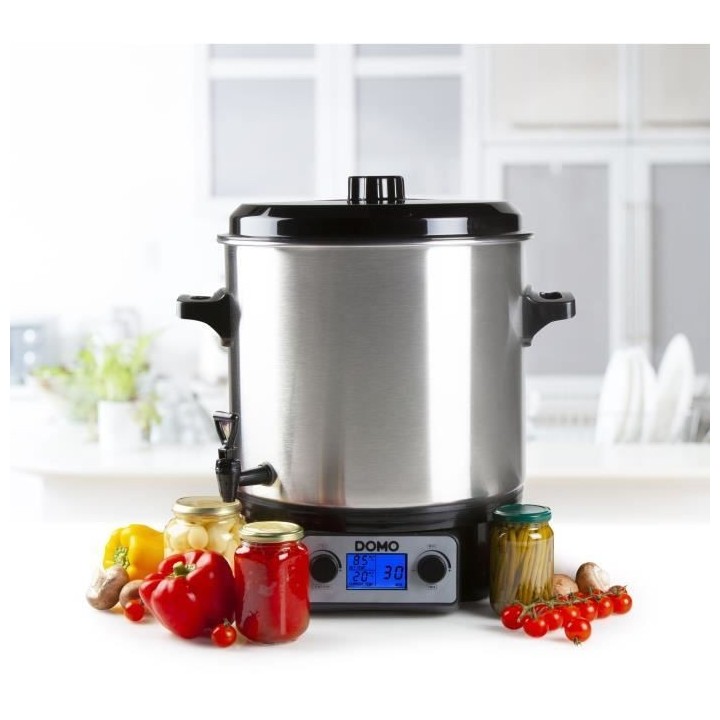 Stérilisateur de bocaux - DOMO - DO42325PC - 27 litres - 2000 W