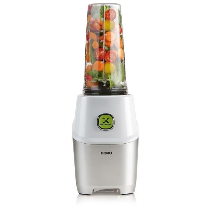 Xpower Blender - DOMO - DO700BL - 1000 W - 3 bouteilles - 10 pieces -