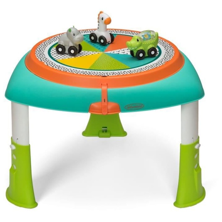 INFANTINO Table d'activités modulable 2 en 1