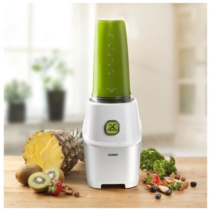 Xpower Blender - DOMO - DO700BL - 1000 W - 3 bouteilles - 10 pieces -