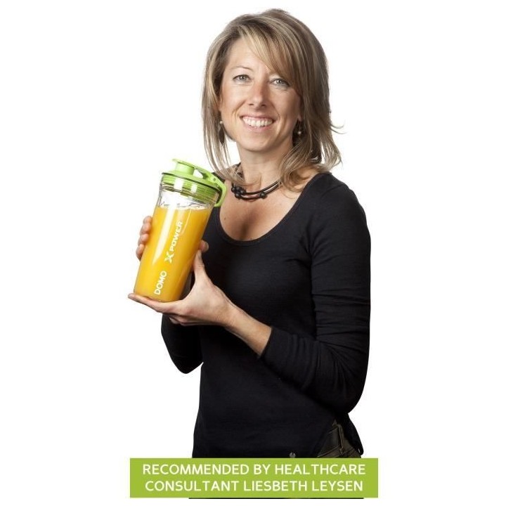 Xpower Blender - DOMO - DO700BL - 1000 W - 3 bouteilles - 10 pieces -