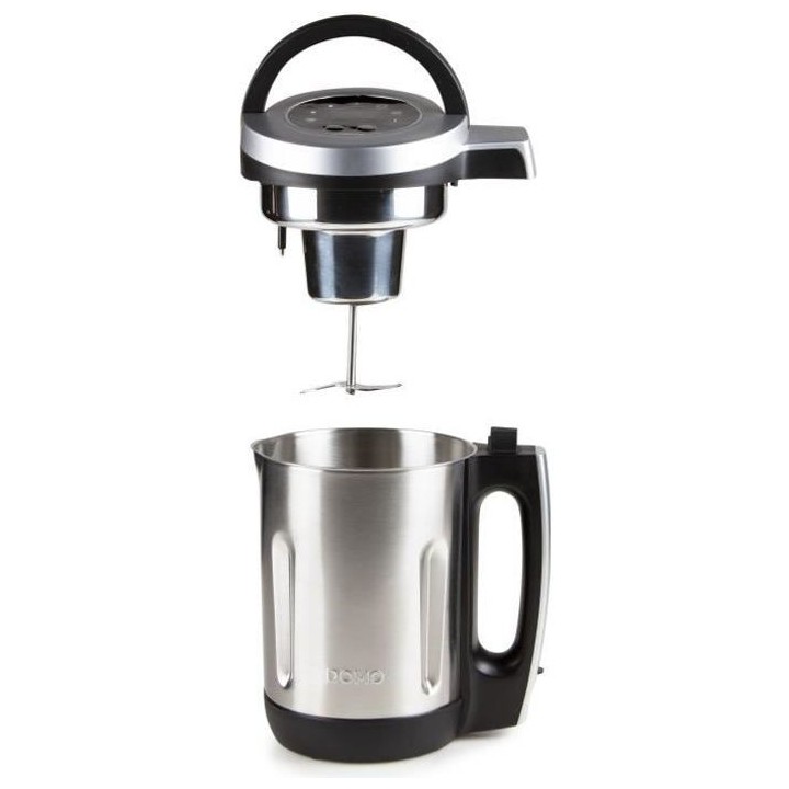 Blender chauffant DOMO – gris - 2,2 L – 7 programmes – 1000 Watt