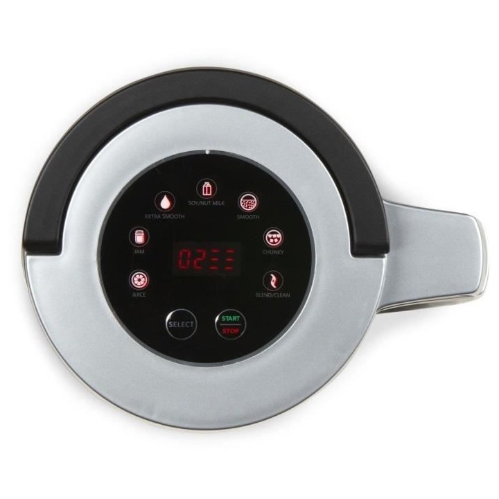 Blender chauffant DOMO – gris - 2,2 L – 7 programmes – 1000 Watt