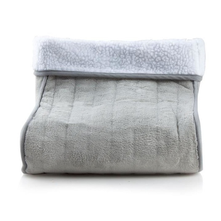 Chauffe-pieds DOMO - Chanceliere - Gris - 3 niveaux de chaleur - Super