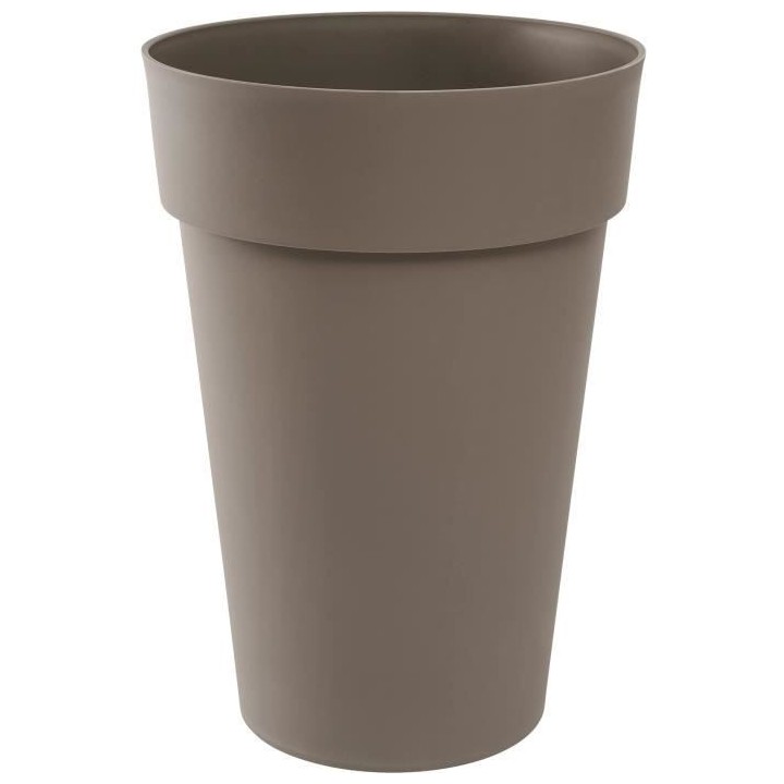 EDA Pot/Vase Toscane haut - Ø 46 x H 65 cm - 67 L - Taupe