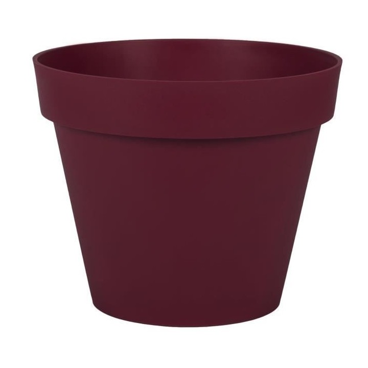 EDA Pot de Fleur Rond TOSCANE Ø 30 cm - Volume 10 L - Ø 29,5 x H.24