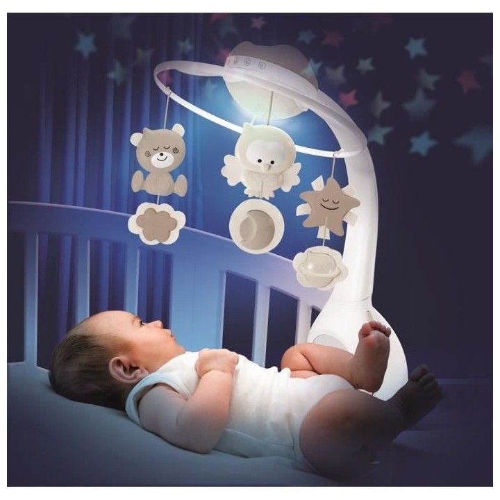 INFANTINO Mobile Douce Nuit 3 en 1 Ecru