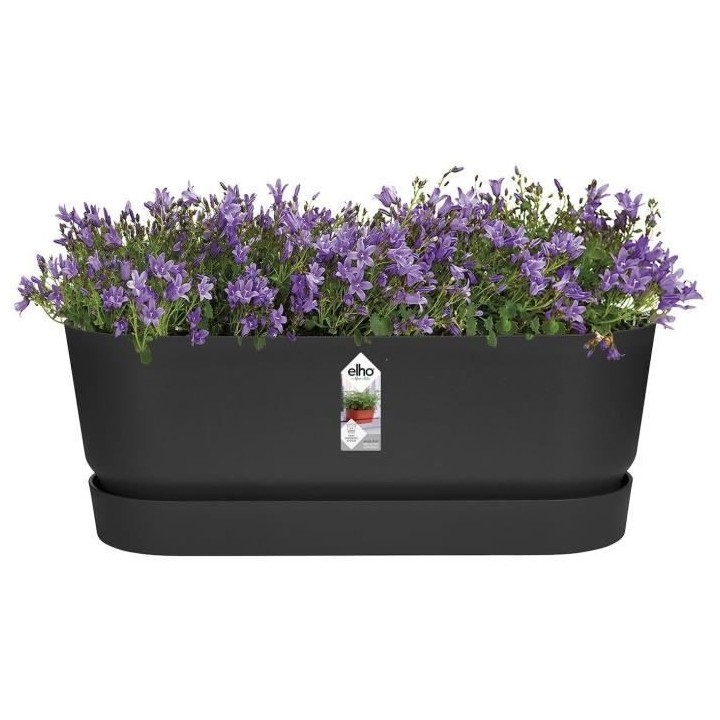 Planteur Ovale ELHO - GREENVILLE - Plastique recyclé - Résistant au