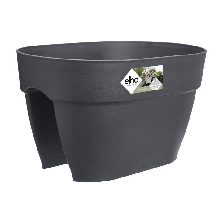 Planteur ELHO - Vibia Campana Flower Bridge 40 - Anthracite - Balcon e