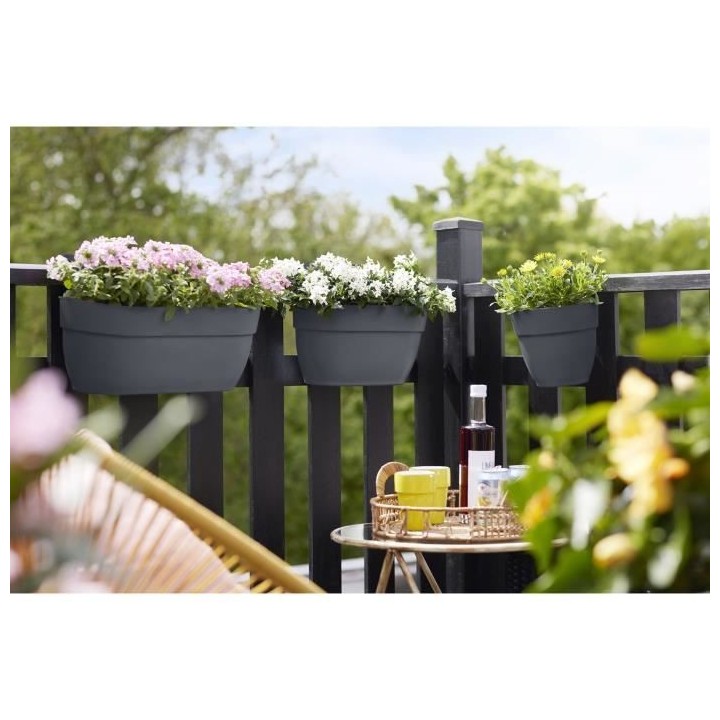 Planteur - ELHO - Vibia Campana Easy Hanger Medium - Noir - 5,8 L