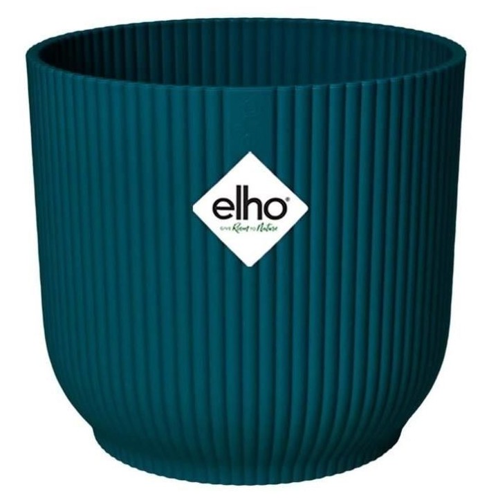 Pot De Fleurs Rond GREEN BASICS - Plastique - Ø45 - Noir