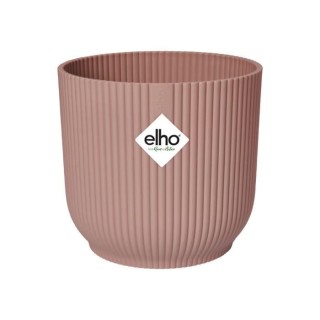 ELHO Vibes Fold Pot de fleurs rond Roues 35 - Rose - Ø 35 x H 32 cm -