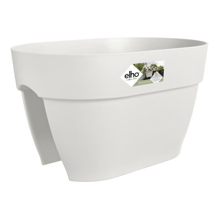 Planteur ELHO Vibia Campana Flower Bridge 40 - Blanc Soie - Balcon ext