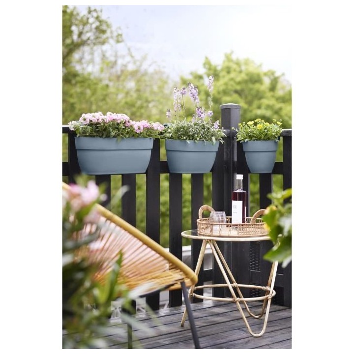 ELHO - Pot de fleurs - Vibia Campana Easy Hanger Small - Bleu Vintage